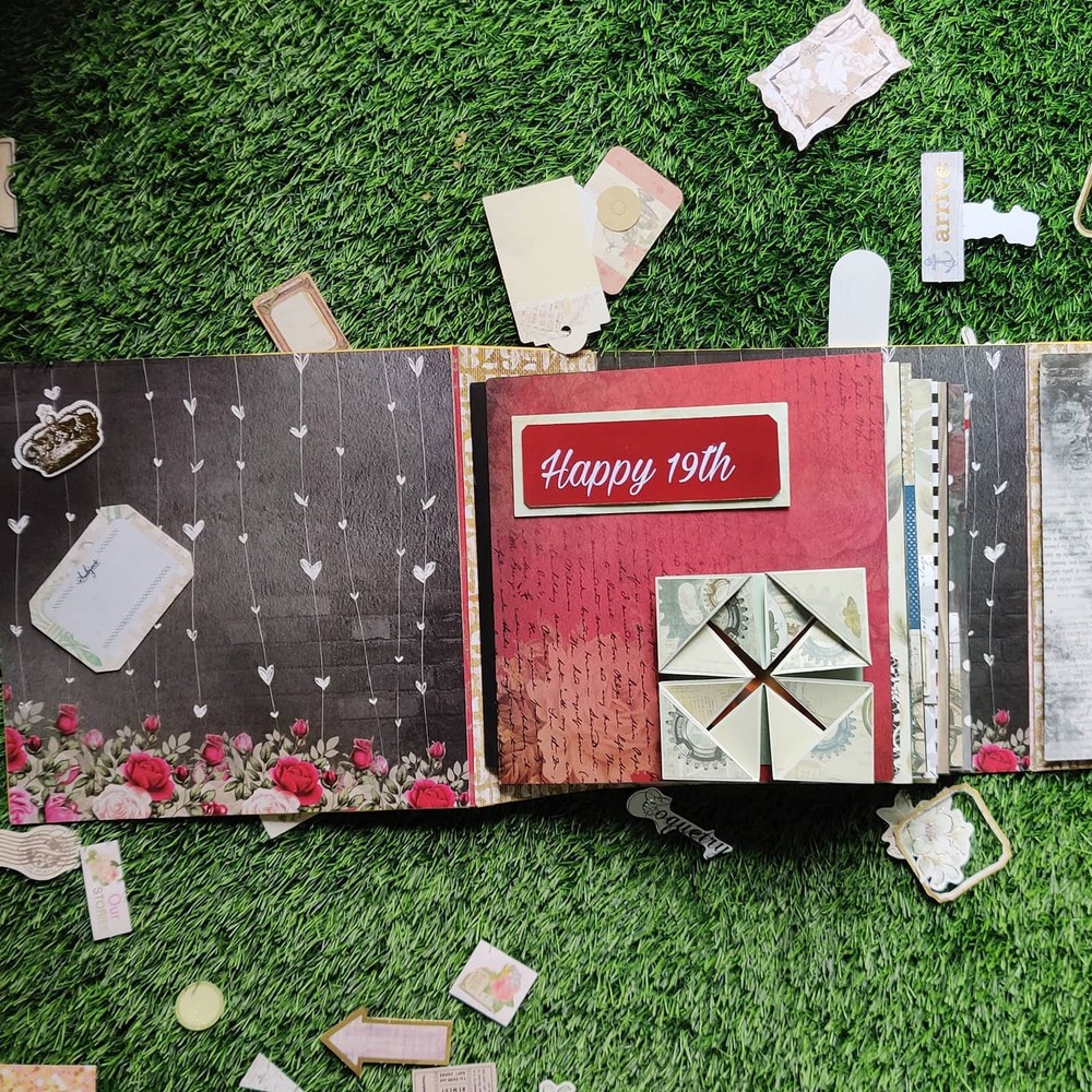 Personalized Handmade Scrapbook Photo Album image 3