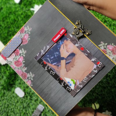 Personalized Handmade Scrapbook Photo Album