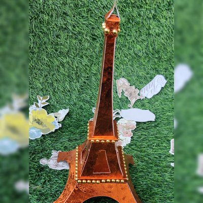 Handmade Paper Eiffel Tower Photo Gift
